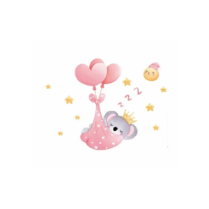 Sticker bébé Koala fille