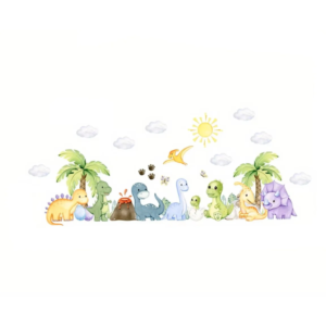 Stickers bébé Monde des dinosaures