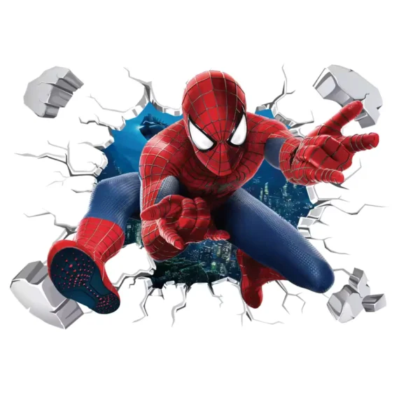 Sticker 3D Marvel Spiderman