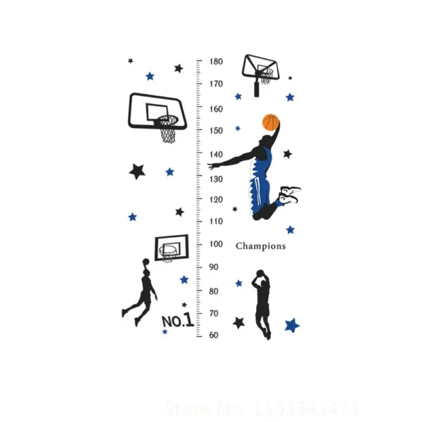 Sticker toise Basket ball