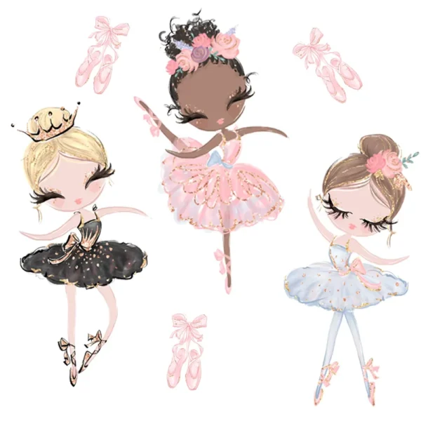 Stickers fille Petites danseuses