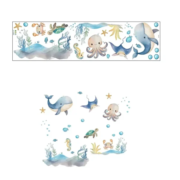 Stickers bébé-enfant Fond de l'océan