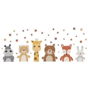 Sticker Petits animaux mignons