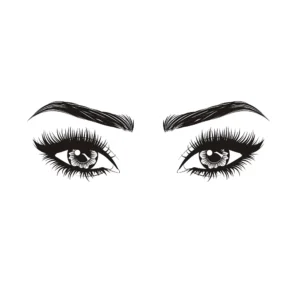 Sticker Regard de femme