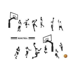 Stickers Joueurs de basket