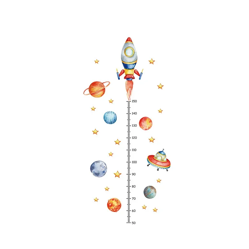 Sticker toise Vol vers Espace