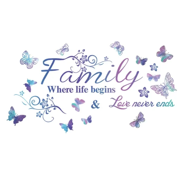 Sticker Citation Famille