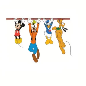 Sticker enfant Mickey et ses amis