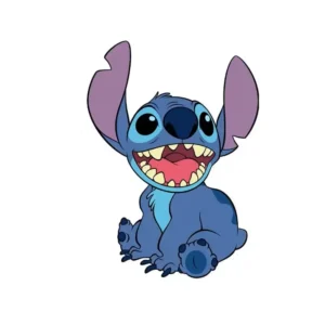 Sticker enfant Stitch sourire