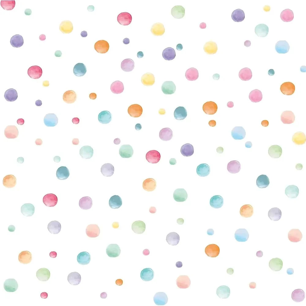 Stickers chambre enfant - Pois colorés
